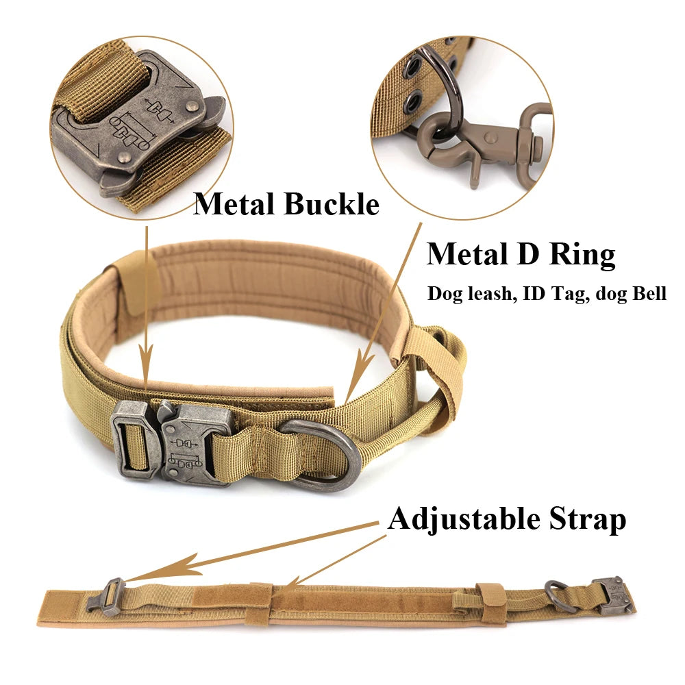 Adjustable Training Tactical Dog Collar