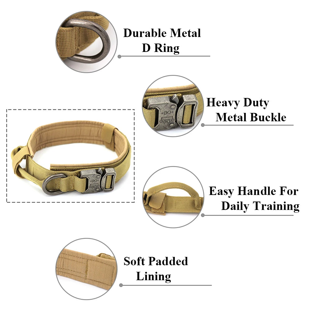 Adjustable Training Tactical Dog Collar