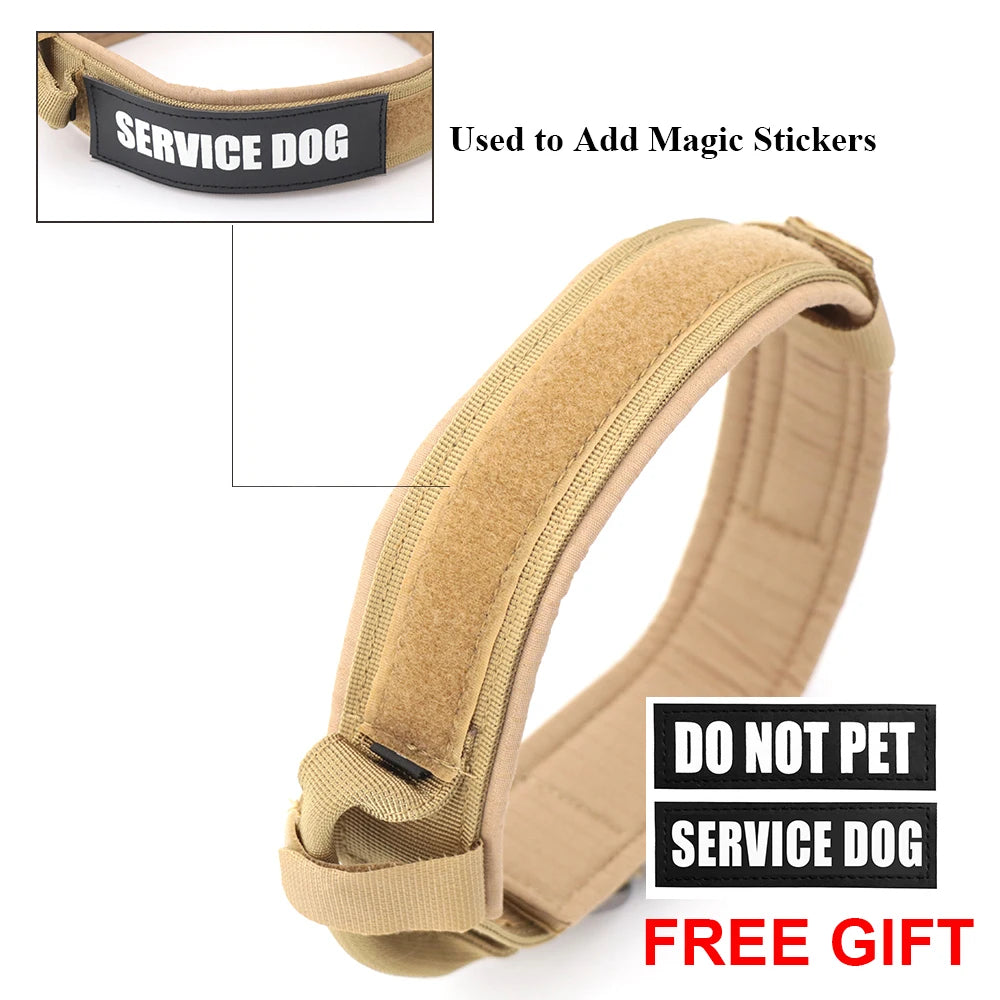 Adjustable Training Tactical Dog Collar