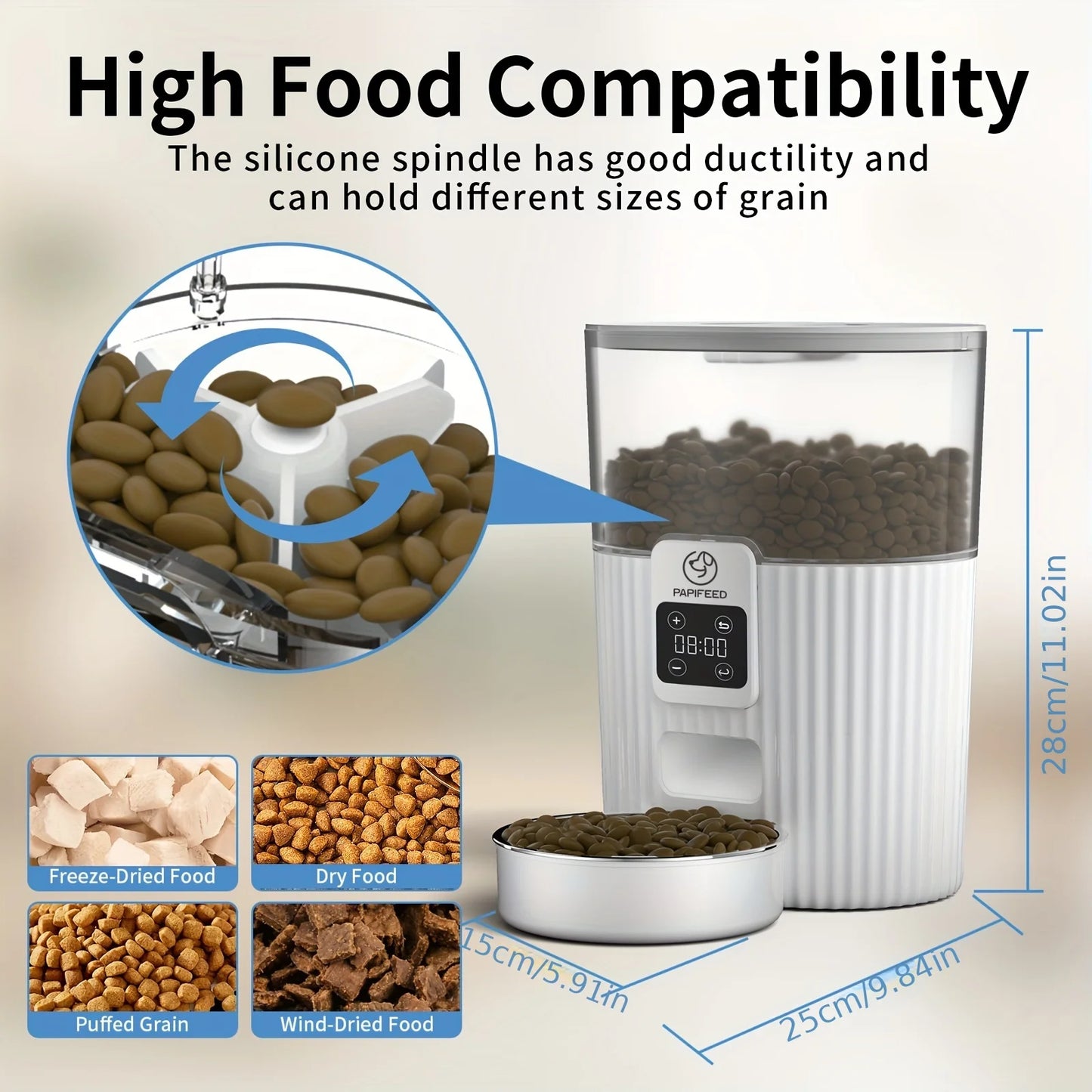 automatic feeder with wifi remote