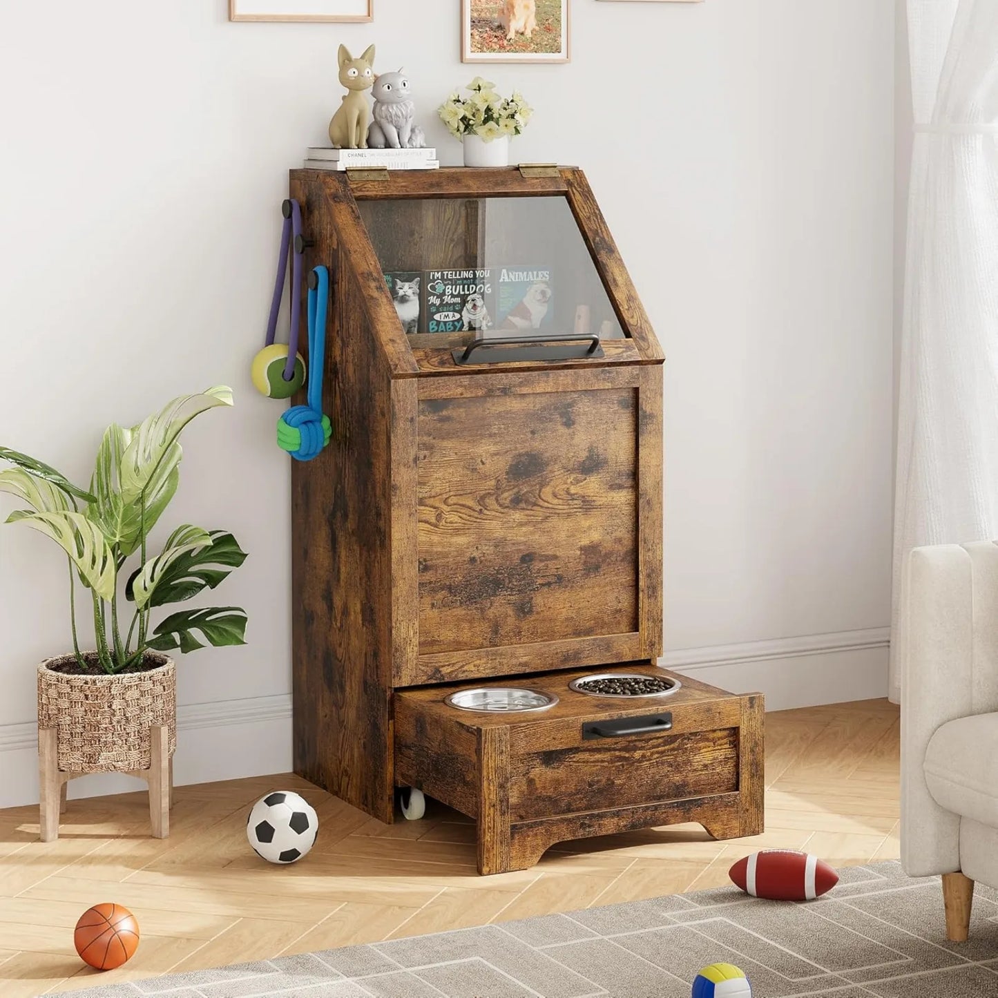 Food Cabinet,Pet Feeding Station