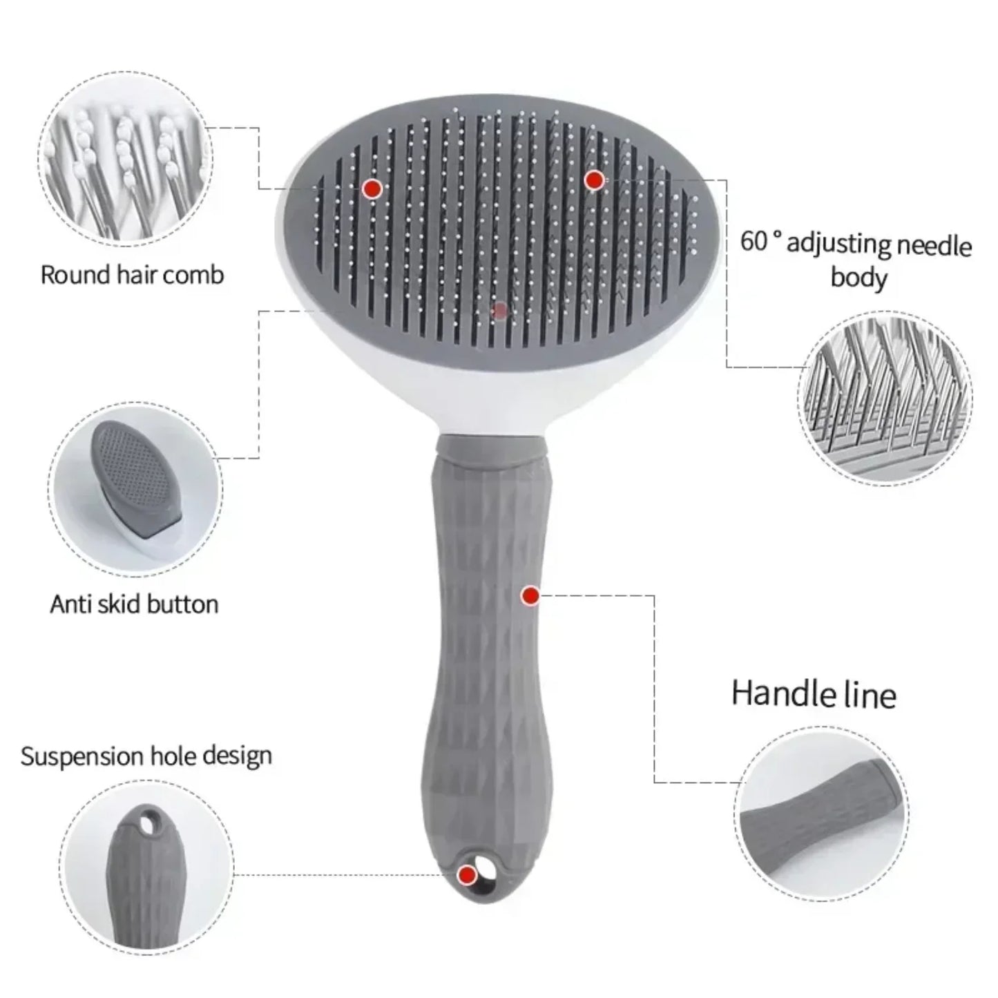 Non-slip Hair Remover Beauty Brush
