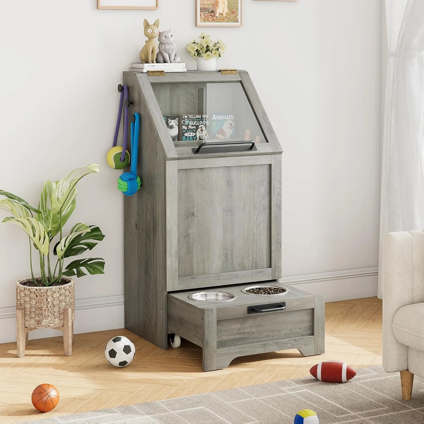 Food Cabinet,Pet Feeding Station