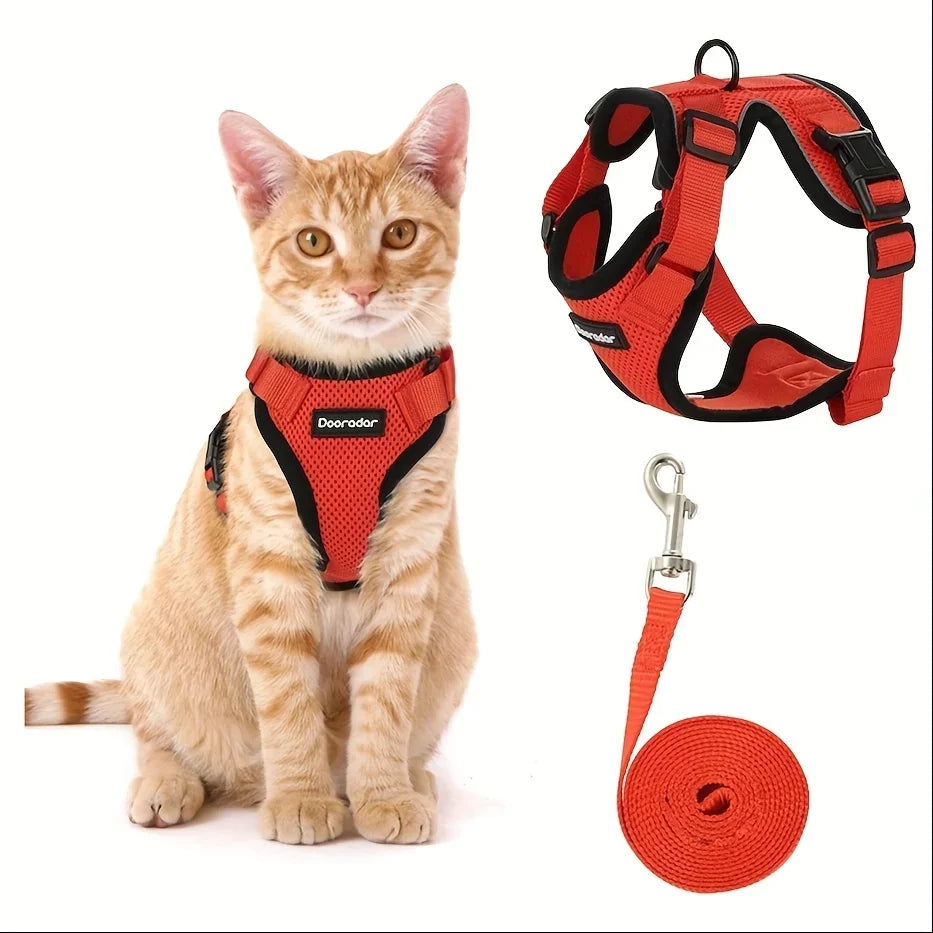 Non-Slip Leash Vest Pet Chest Carrier