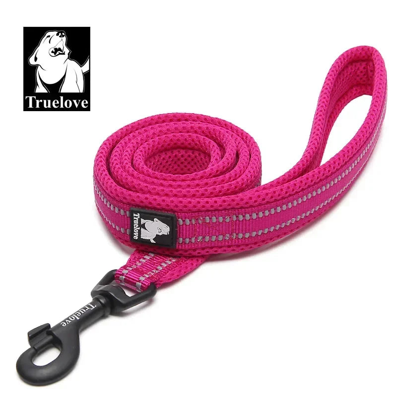 Truelove Soft Reflective Nylon Mesh Padded Pet Training Leash