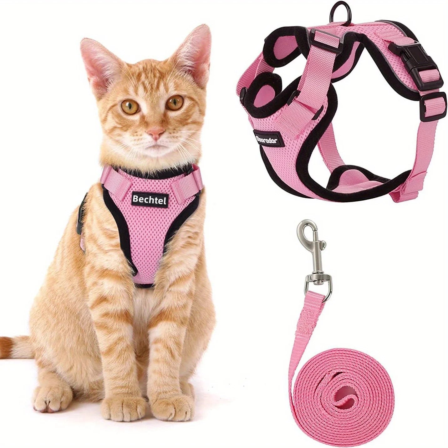 Non-Slip Leash Vest Pet Chest Carrier