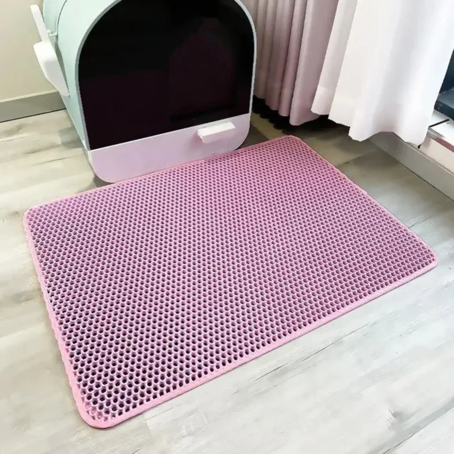 Waterproof Double Layer Washable Litter Box Mat