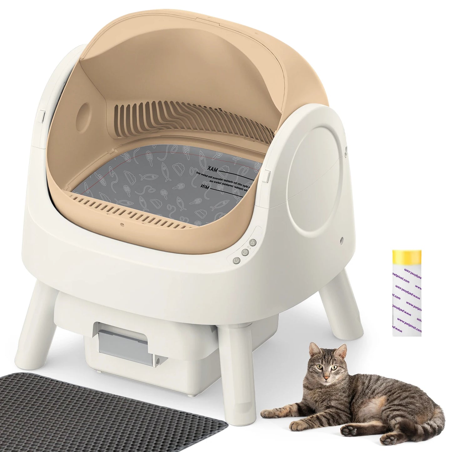 Automatic Safe Smart Litter Box