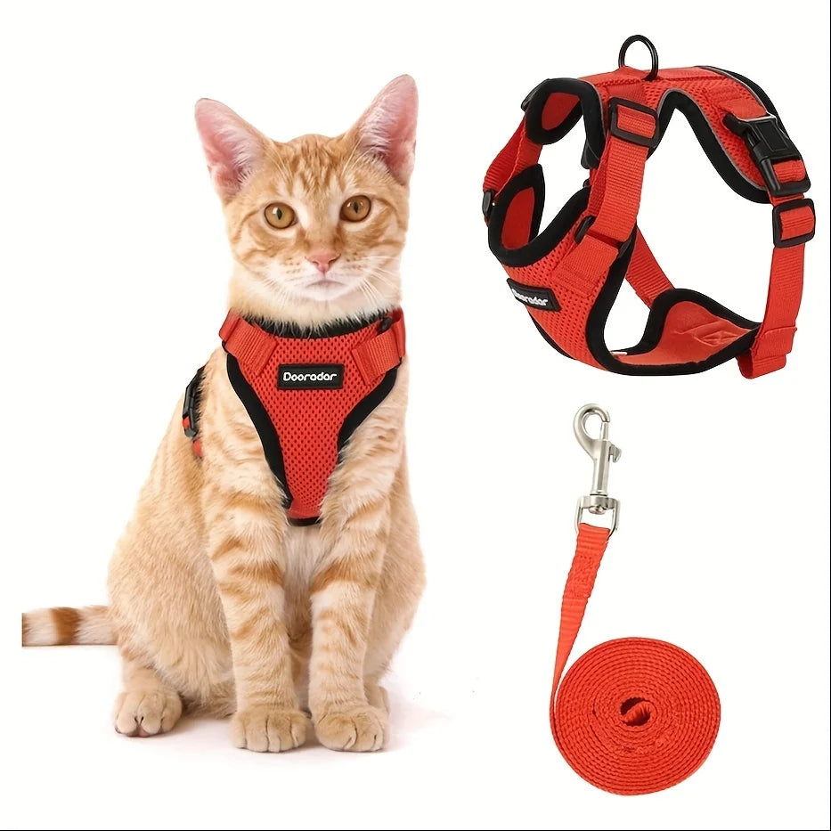 Non-Slip Leash Vest Pet Chest Carrier