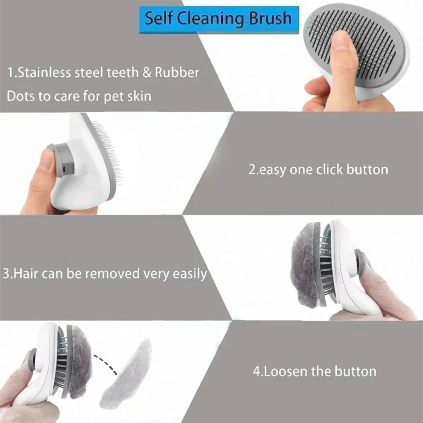 Non-slip Hair Remover Beauty Brush