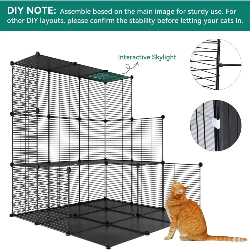 Cats Large House Cage Crate
