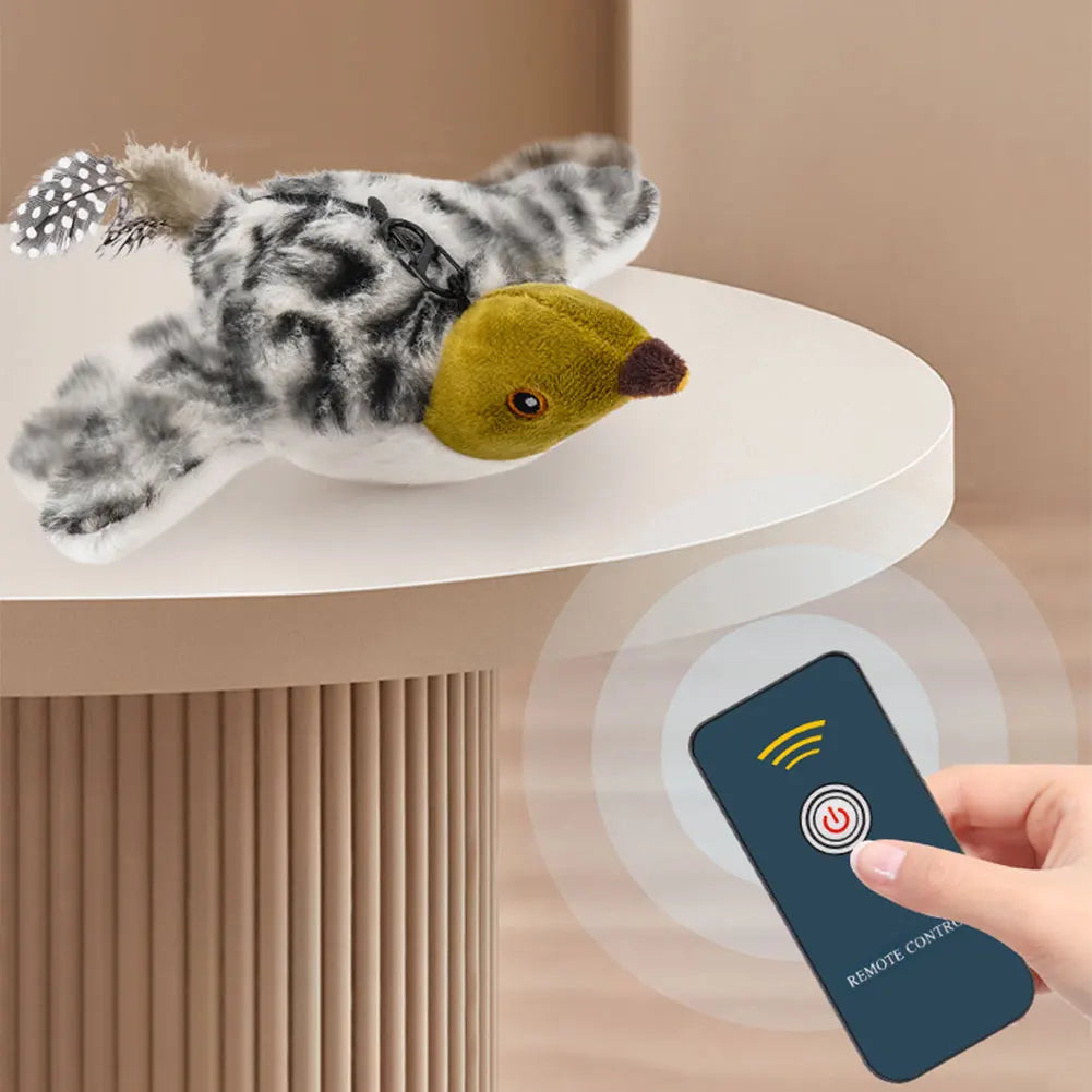 Simulation Flying Bird Interactive Cat Toys