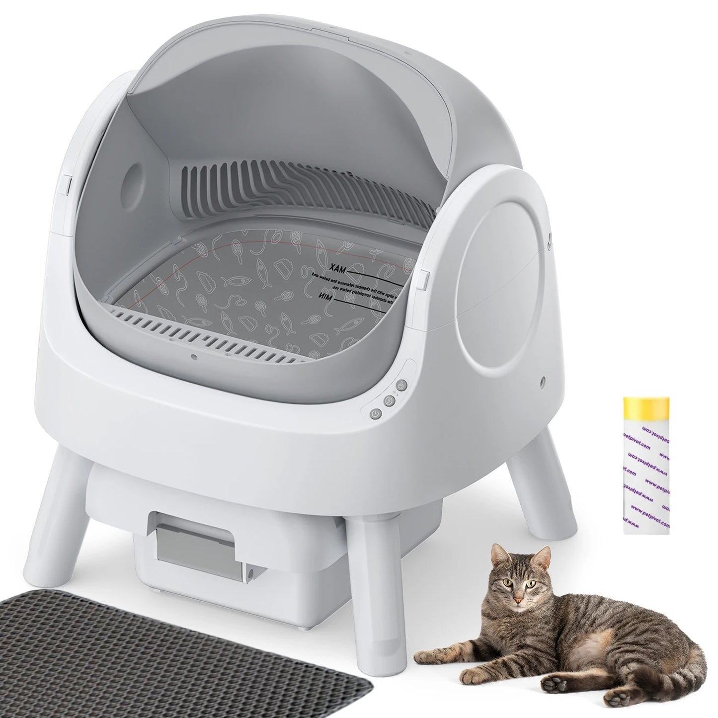 Automatic Safe Smart Litter Box