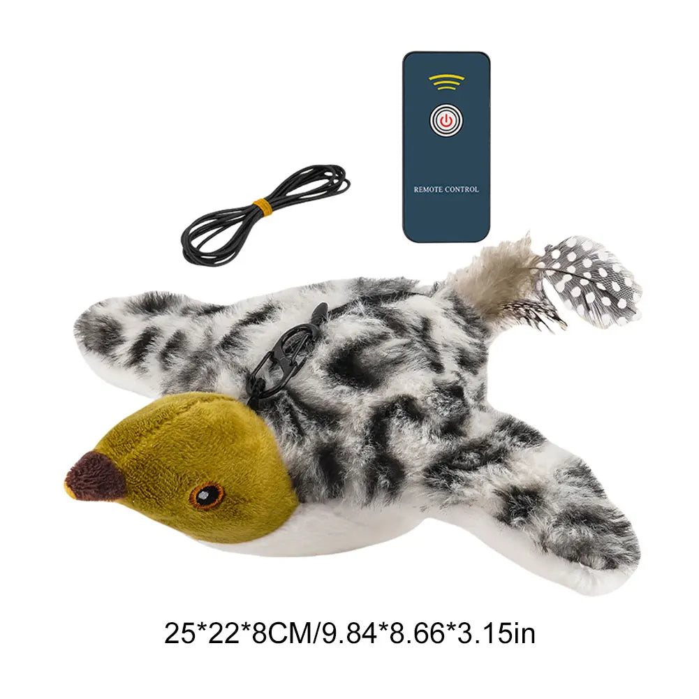 Simulation Flying Bird Interactive Cat Toys