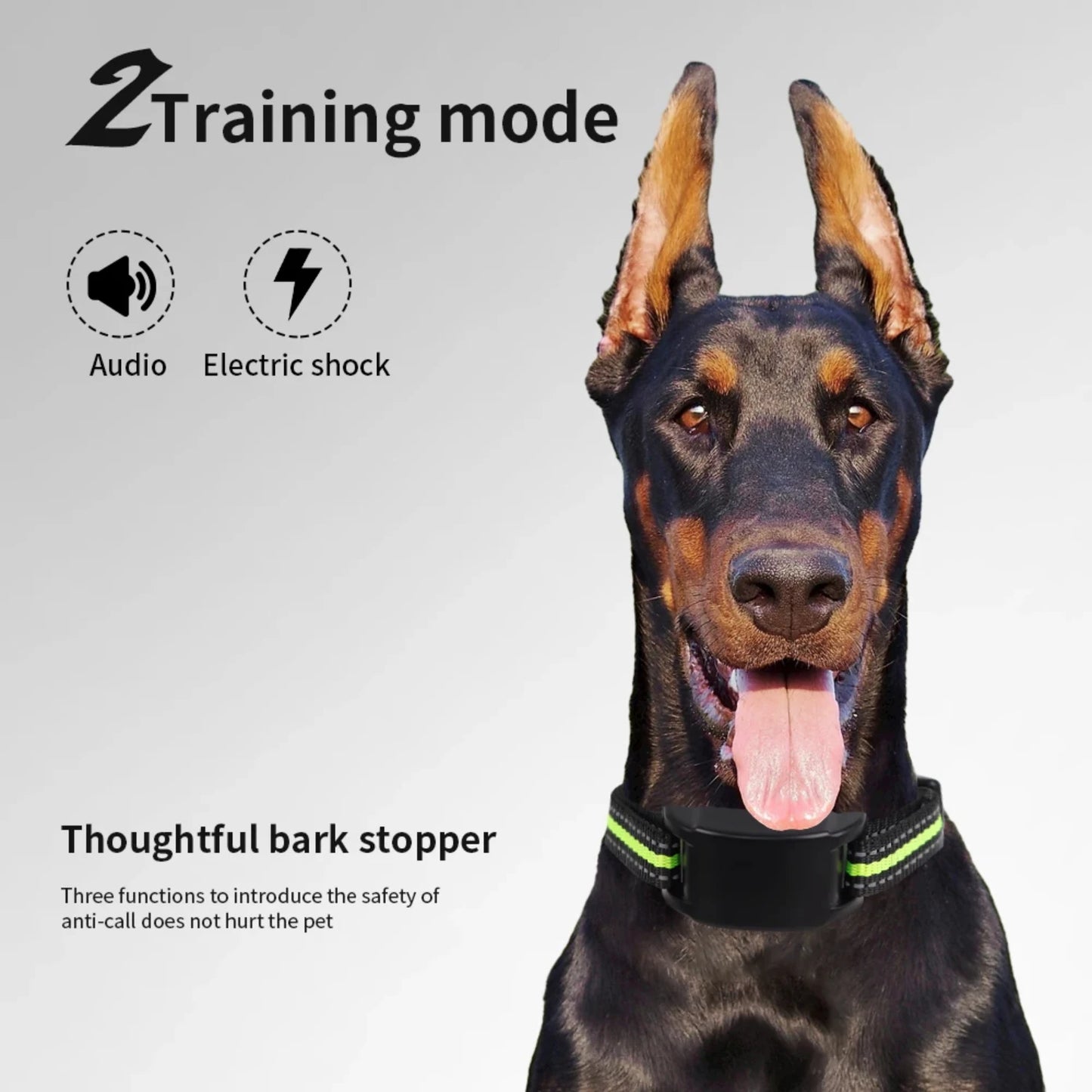 Anti-Bark USB Rechargeable Safety Training Collar