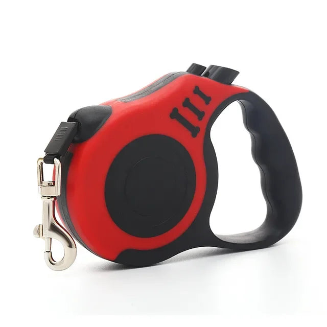 Retractable Tangle Free, Walking Leash with Anti Slip Handle, Pause and Lock Store Pet Leash