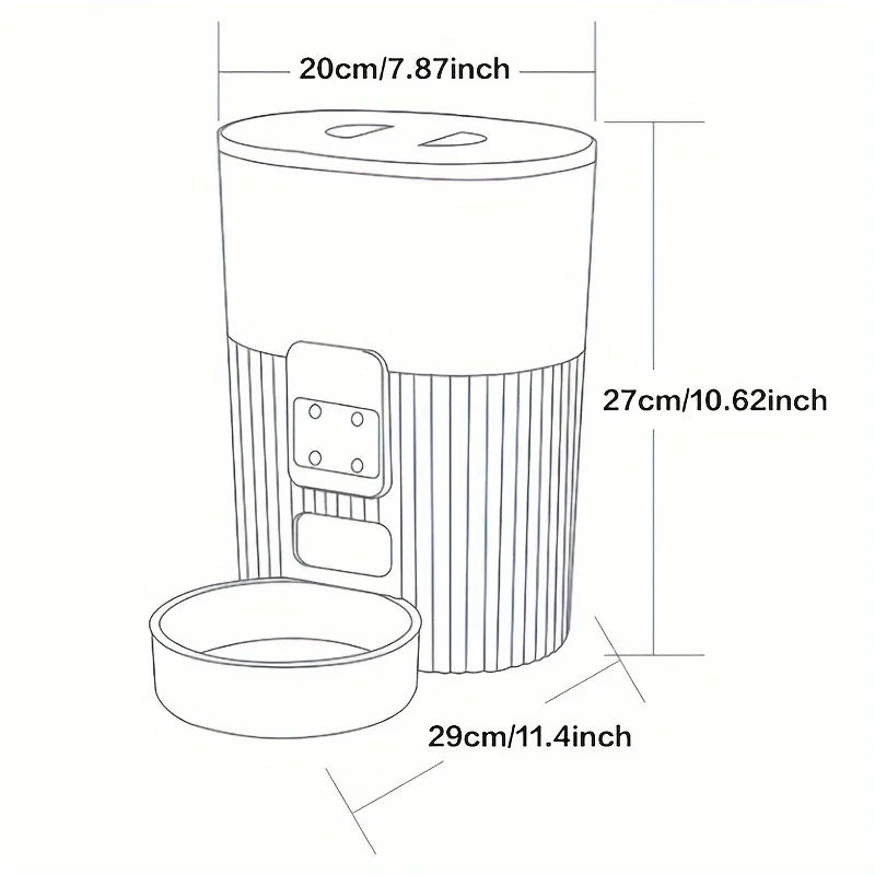 automatic feeder with wifi remote