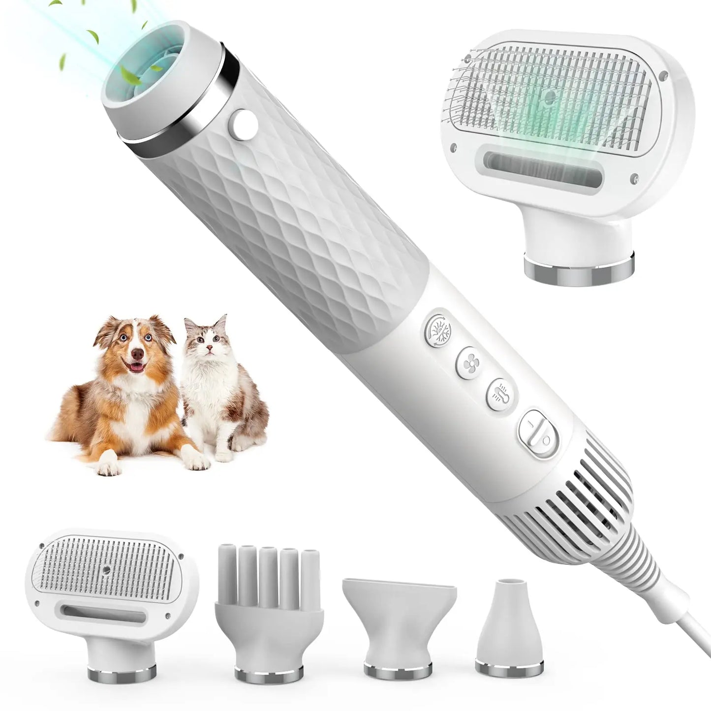 5 in 1 Portable Handheld Pet Hair Dryer