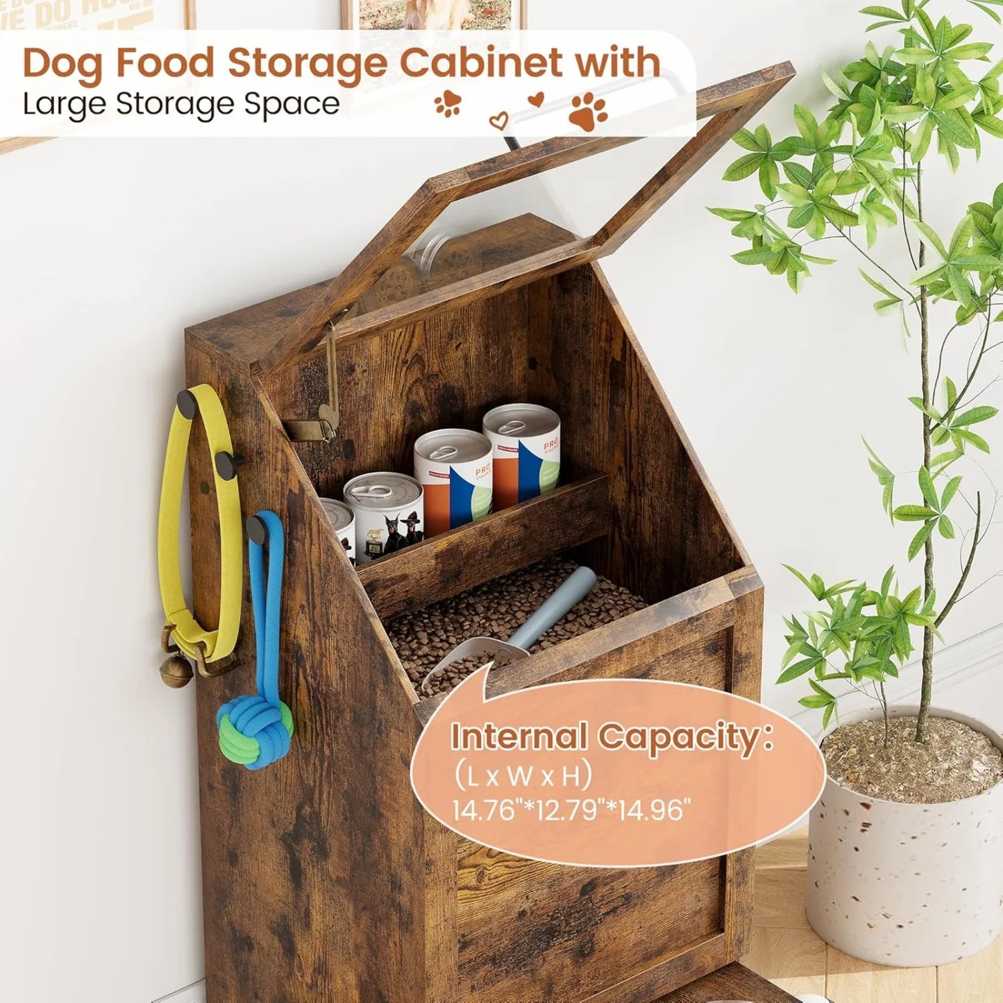 Food Cabinet,Pet Feeding Station