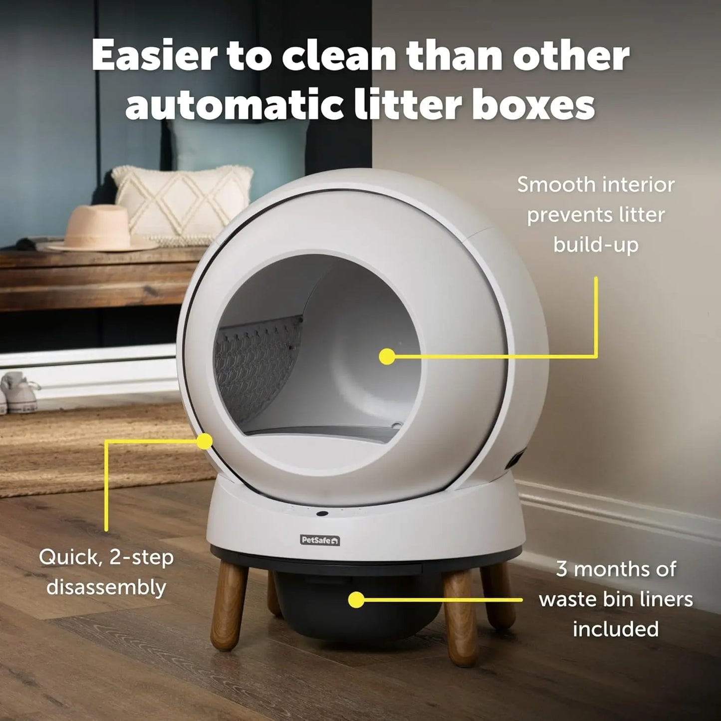 Self Cleaning, Automatic Cat Litter Box