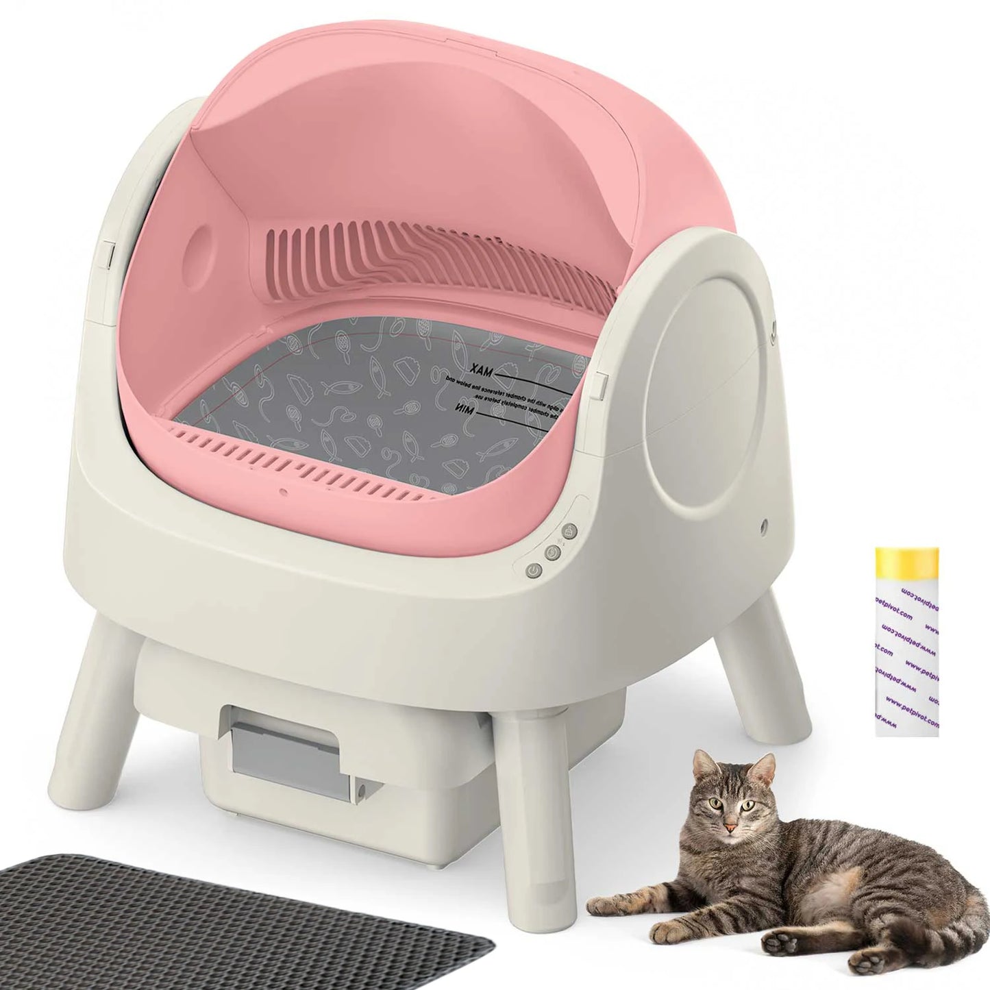 Automatic Safe Smart Litter Box