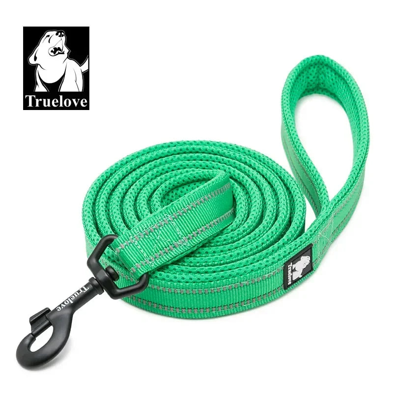 Truelove Soft Reflective Nylon Mesh Padded Pet Training Leash