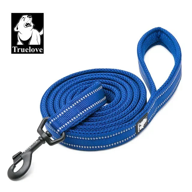 Truelove Soft Reflective Nylon Mesh Padded Pet Training Leash