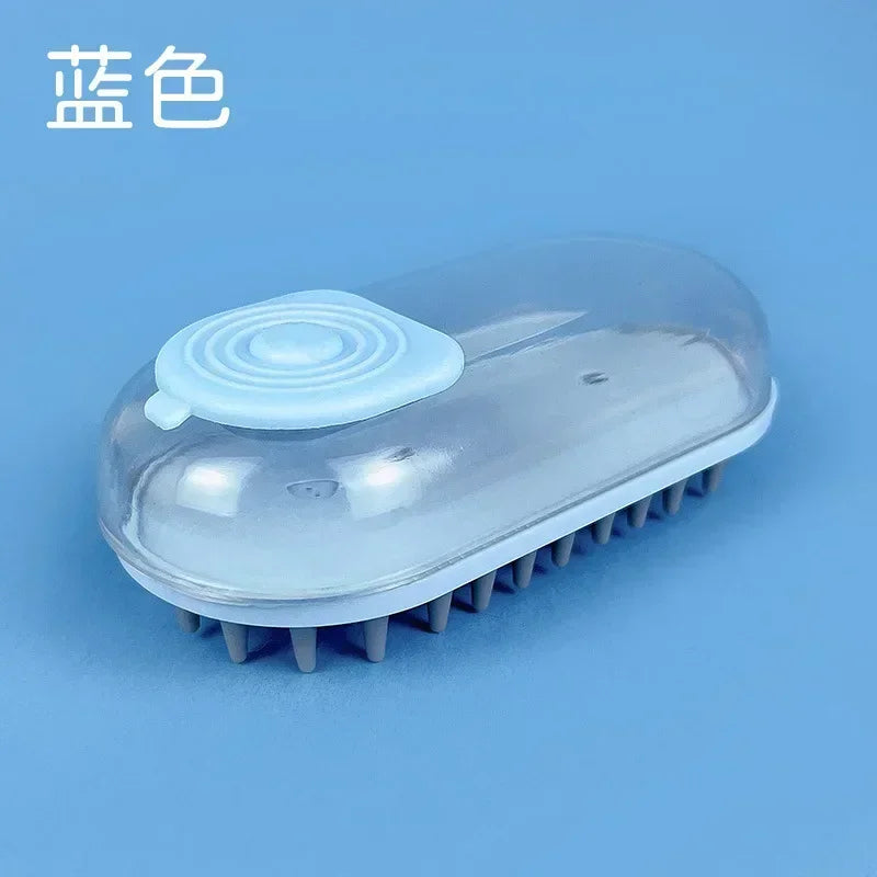 Pet Shampoo Soothing Massage Bath Brush