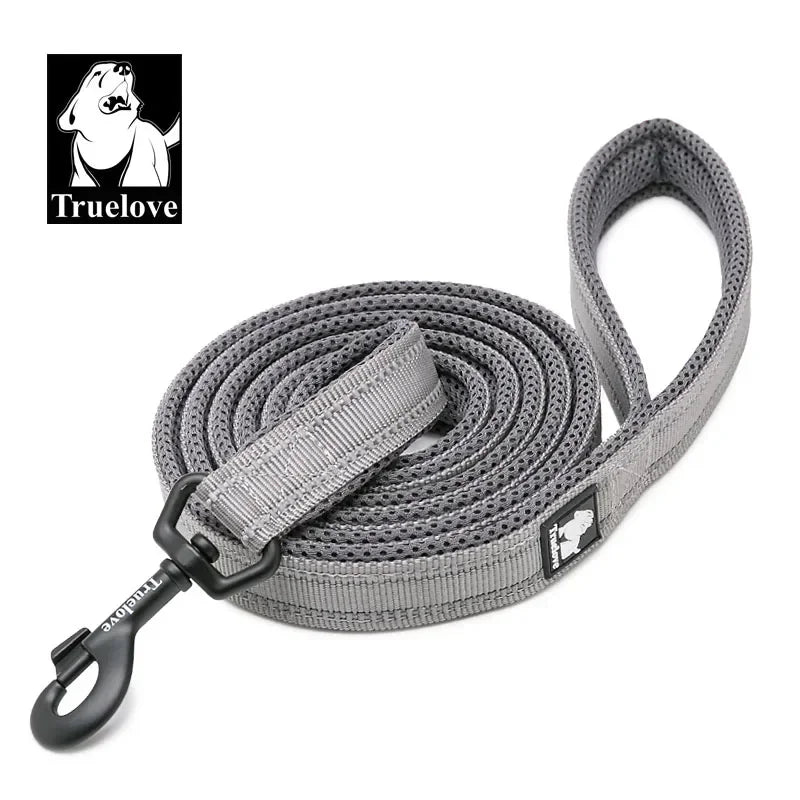 Truelove Soft Reflective Nylon Mesh Padded Pet Training Leash