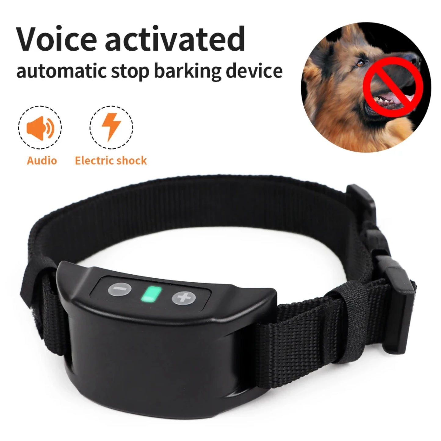 Anti-Bark USB Rechargeable Safety Training Collar