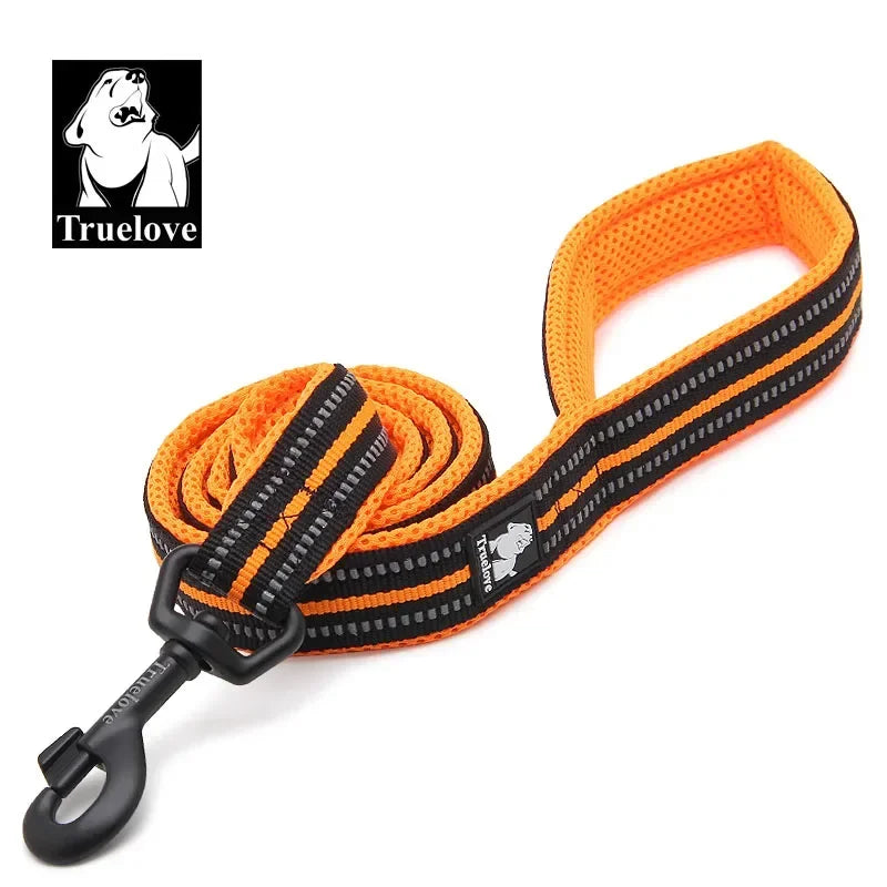 Truelove Soft Reflective Nylon Mesh Padded Pet Training Leash